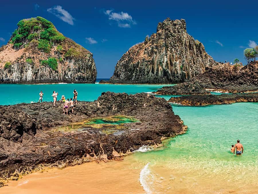 7-Hour Island Adventure: Fernando de Noronha Ilhatour - Praia do Sancho: the iconic cliffs that make the day worth it