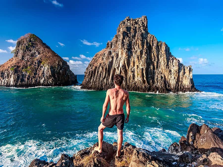 7-Hour Island Adventure: Fernando de Noronha Ilhatour - Baía dos Porcos: calm water, softer energy, and a nice reset