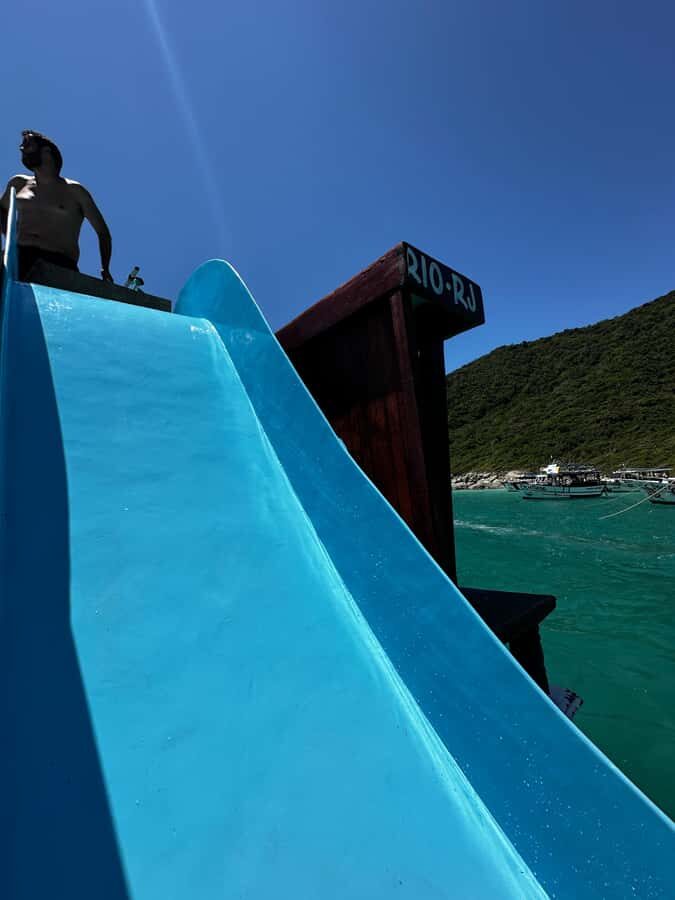Arraial do Cabo: Boat Trip with Waterslide - What you really get for about $20 in value