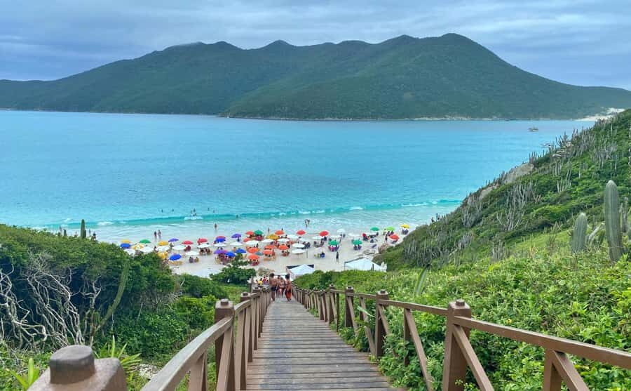Boat tour of the beaches and natural monuments of Arraial do Cabo - Meteorite Impact: When Geology Becomes a Story Stop
