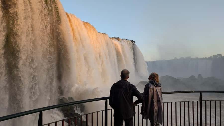 Brazil & Argentina: Iguazu Falls Both Sides in One Day - Brazil Side: Panoramas, Naipi Space, and the Elevator Moment