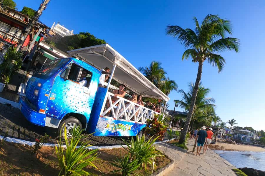 Búzios Trolley Adventure City Tour - Meeting at Orla Bardot: starting where Búzios feels iconic