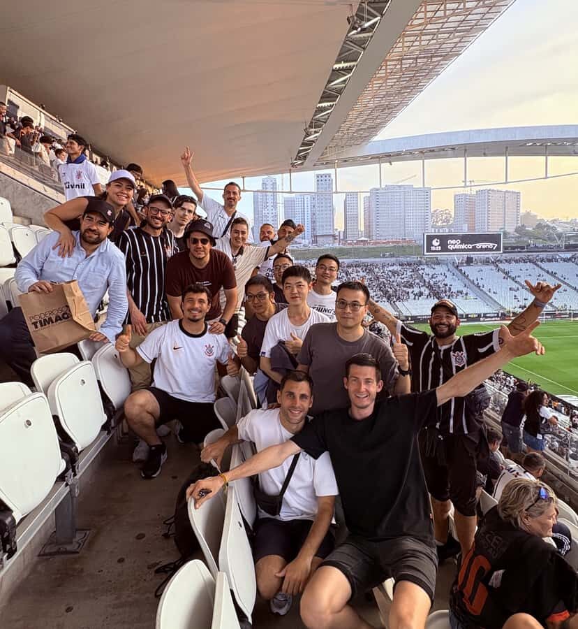 Corinthians Football Game Experience - Riding the metro to Corinthians-Itaquera: where the chants start