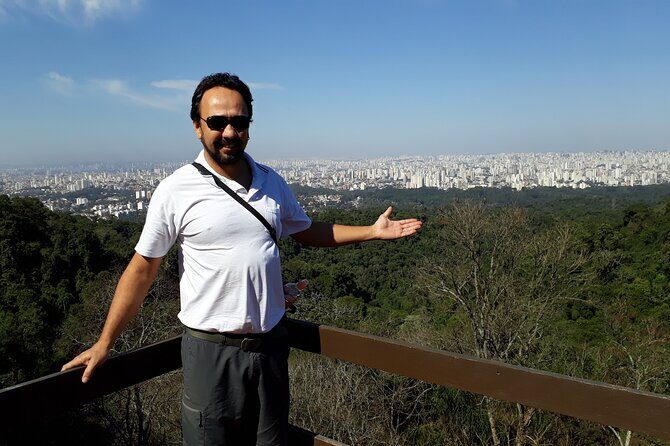 Ecological walk in sao paulo - Stop 1: Engordador trails with waterfalls, bromeliads, and jungle texture