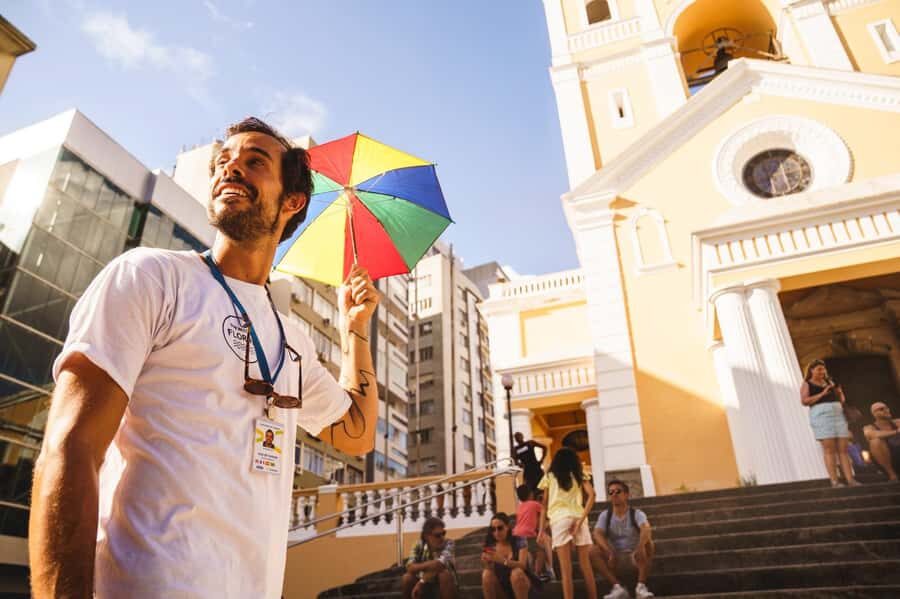 Florianopolis: Walking Tour - History, Art and Gastronomy - Avenida Hercílio Luz and Forte de Santa Bárbara: the city widens