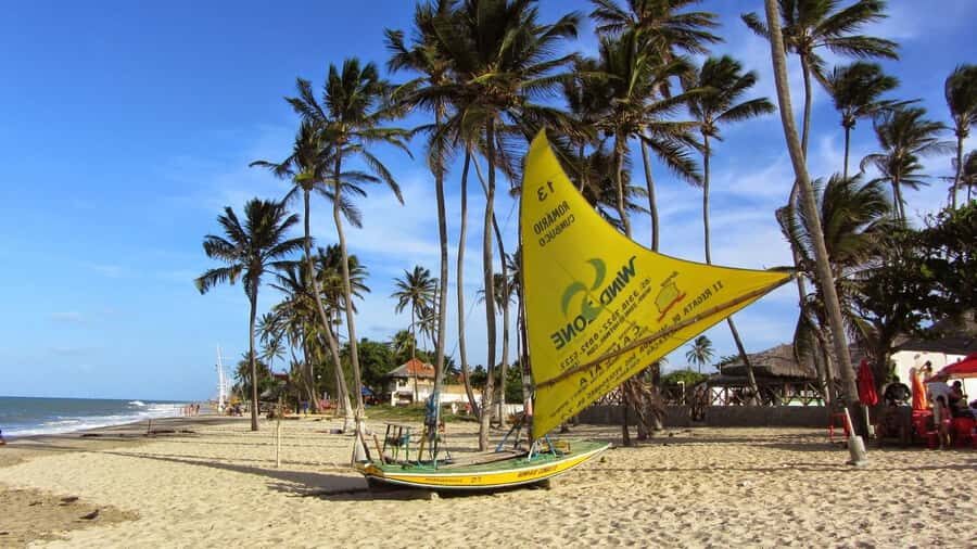 Fortaleza: Cumbuco Beach Day Trip - Cumbuco Beach basics: calm swimming, firm sand, and constant wind