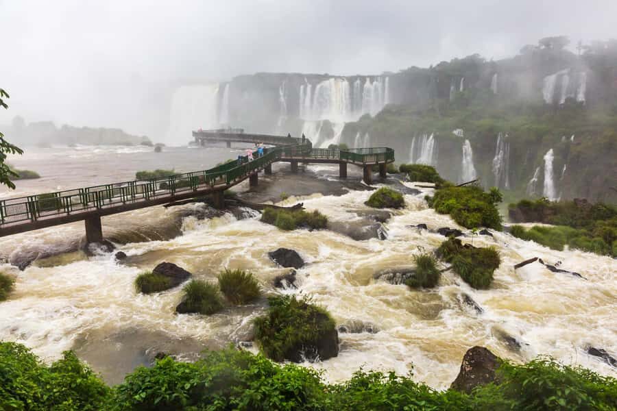 Foz do Iguaçu: Brazilian Side of the Falls - What to bring for a wet, walk-and-view day