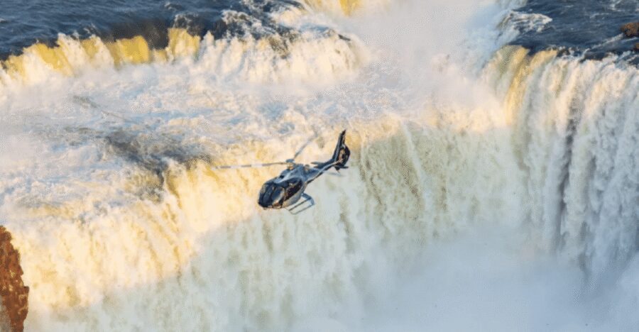 Foz do Iguaçu: Helicopter Flight over the Iguassu Falls - Devil’s Throat: The Highlight You Can’t Replicate on Foot