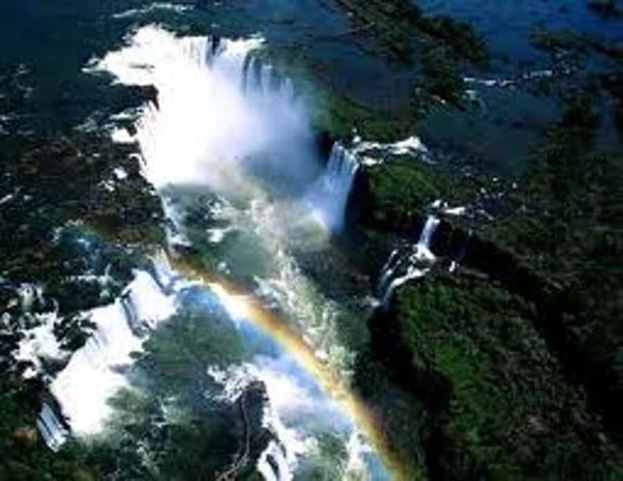 From Argentina: Iguazu Falls Brazil Side & Itaipu Dam - Entering Iguaçu National Park on the Brazilian Side