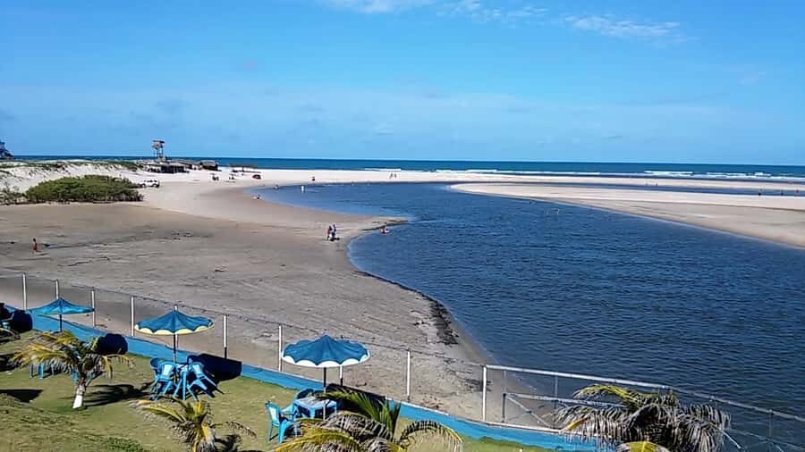 From Fortaleza: Águas Belas Beach Day Trip - The Big Draw: River Meets Atlantic Among White Dunes