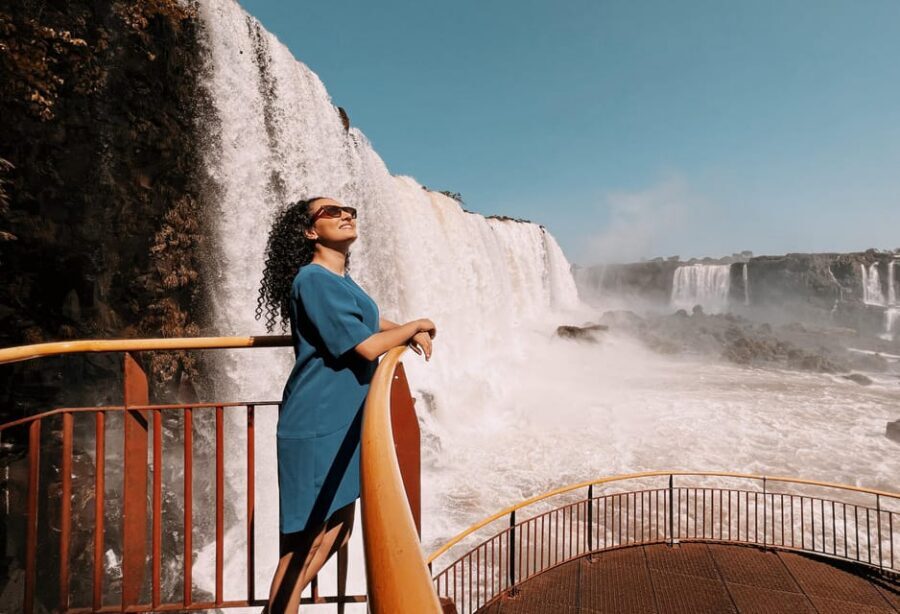 From Foz do Iguaçu: Sunset at the Falls - Walk, Photo Stops, and How to Make the Time Count