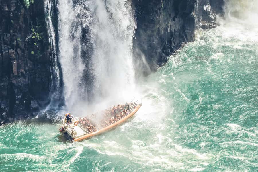 From Foz do Iguazu: Brazil Iguazu Falls & Macuco Safari Boat - Macuco Safari Zodiac Boat: The Main Event (And the Part You Plan Around)