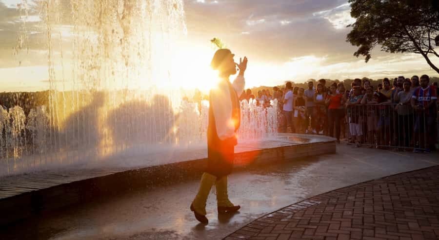 From Foz do Iguazu: Triple Frontier Landmark Ticket - Sunset viewpoint plus the three-country layout