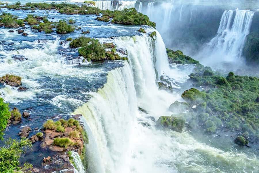 From Puerto Iguazu: Brazilian Side of the Falls with Ticket - Panoramic Elevator vs stairs: choose your energy
