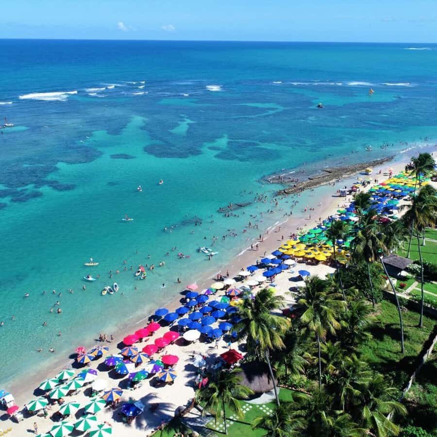 From Recife : Tour for Porto de Galinhas - The optional buggy loop: Maracaípe, Pontal de Maracaipe, Cupe, Muro Alto