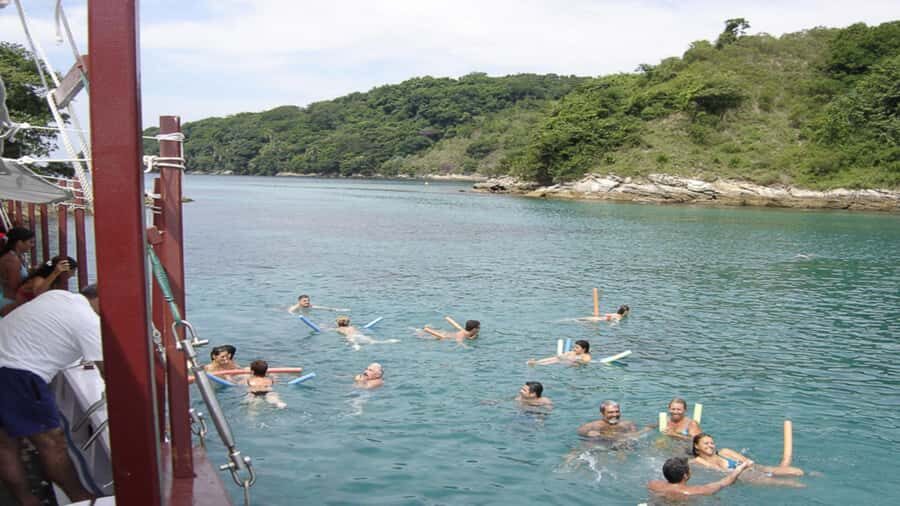 From Rio de Janeiro: Ilha Grande Day Trip - Angra dos Reis port to schooner: make the water part of the day