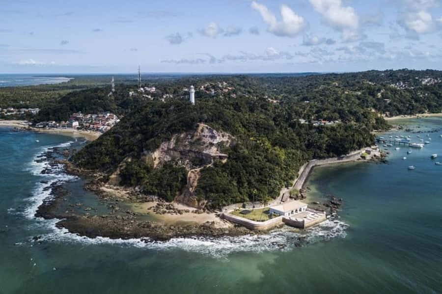 From Salvador: Morro de São Paulo Tour - The Long Land Stretch: 1 Hour 40 Minutes by Vehicle
