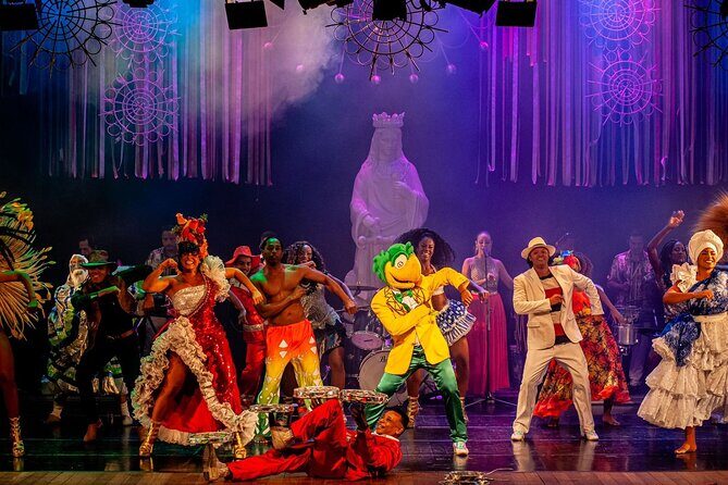 Ginga Tropical - Brazilian Samba and Folklore Show - Timing that keeps the night from dragging: 7:00 pm doors to 10:15 pm showtime