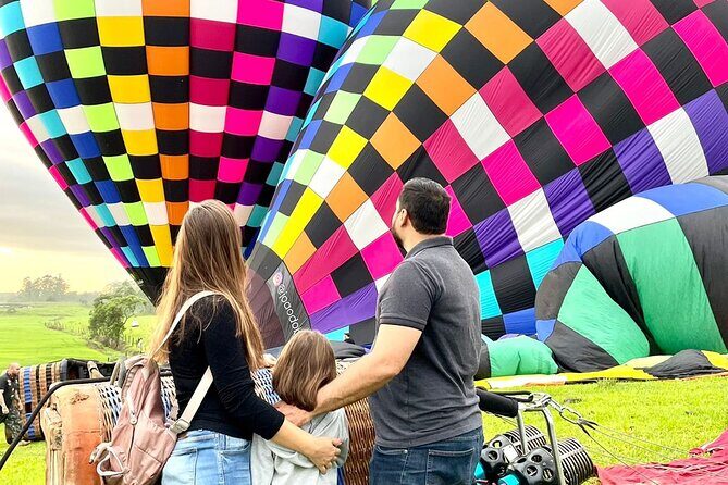 Group Balloon Flight - From city-center check-in to balloon photos before lift-off