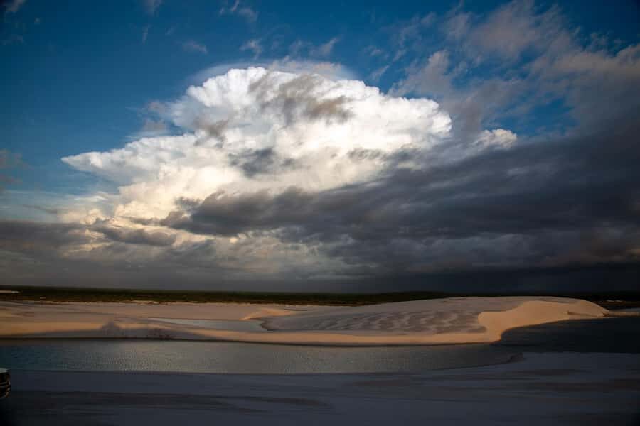 Half-day excursion to Lagoa Azul in the Lencois Maranhenses - Sunset on the dunes (if you go in the afternoon)