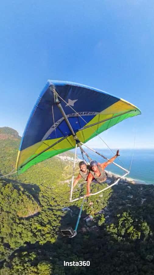 Hang gliding flight in Rio de Janeiro - Why this Rio hang gliding launch feels different than the usual tour
