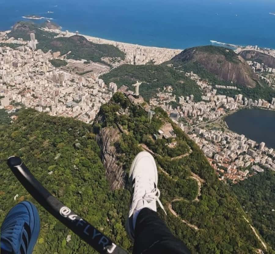 Helicopter flight no doors in Rio de Janeiro - The Route: Barra da Tijuca to Leblon to Rio’s Big Coast Views