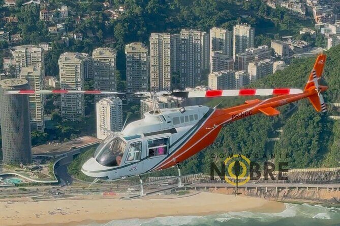Helicopter Ride in Rio de Janeiro - 30 Minutes by Comandante Nobre - Why Rio Looks Different From the Air