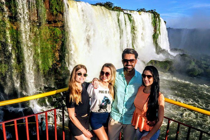 Iguassu Falls Brazilian Side: Macuco Safari, Helicopter Flight and Bird Park - Helicopter panoramic flight: the big-picture view for scale