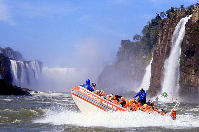 Iguassu Falls Combo Tour: Visit to the Brazilian side and Waterfall Boat Ride - The short hike to a waterfall: optional steps, big payoff