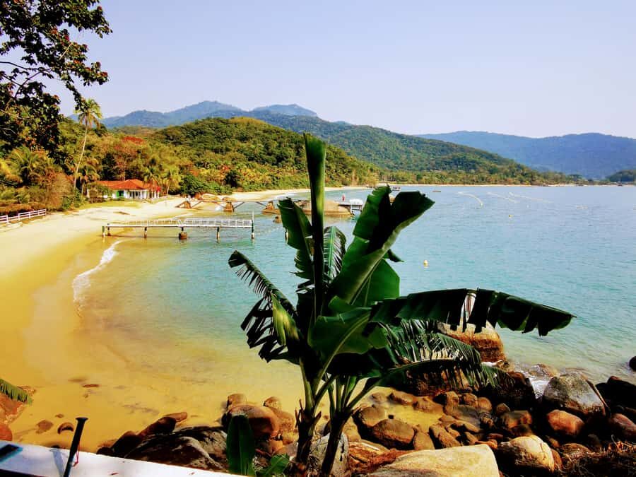 Ilha Grande: Private Hiking with Forest, Beaches & Waterfall - Praia Preta, Lazareto ruins, and the 19th-century aqueduct arches