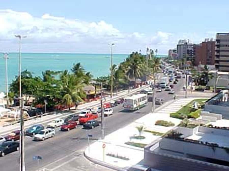 Maceió Sightseeing City Tour with Frances Beach - Cathedral of Nossa Senhora dos Prazeres and the church-and-square rhythm