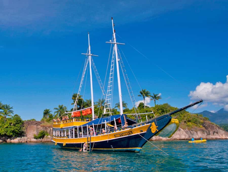 Paraty Bay: Islands & Beaches Boat Tour with Snorkeling - Your Route at a Glance: four stops, two beaches, two islands