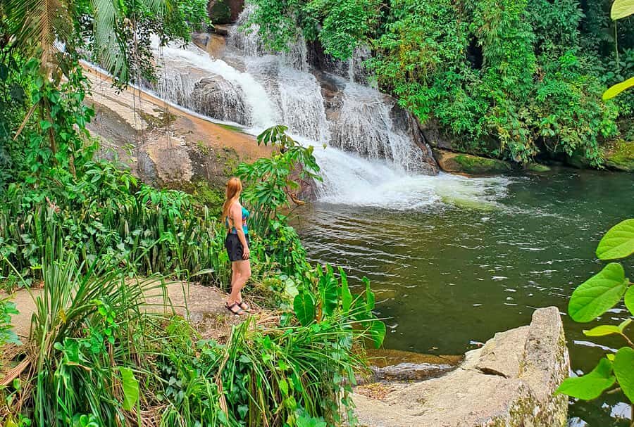 Paraty: Jungle Waterfalls and Cachaça Distillery Jeep Tour - Pedra Branca Waterfall hike: the forest walk that sets the tone