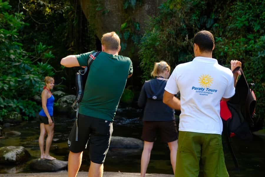 Paraty: Jungle Waterfalls and Cachaça Distillery Jeep Tour - Poço do Tarzan swimming: refreshing, photogenic, and cold-water honest