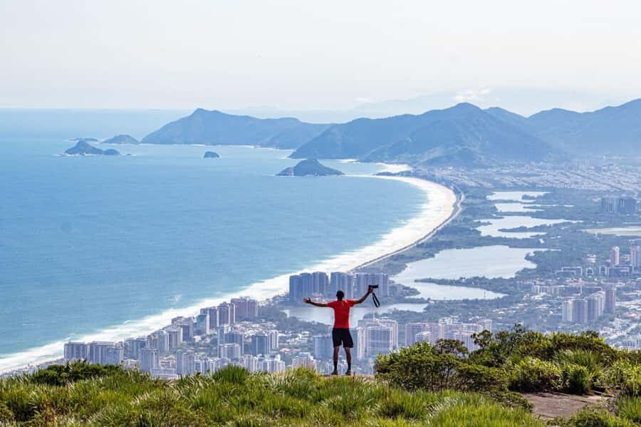 Pedra Bonita Trail: The easiest trail with a beautiful view of Rio - The view you’re hiking for: Barra da Tijuca to Ipanema, plus Pedra da Gávea