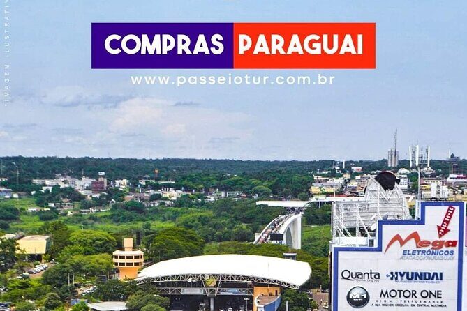 Private transport for shopping at Compras Paraguay. - Compras Paraguay as a real shopping day trip from Foz do Iguaçu