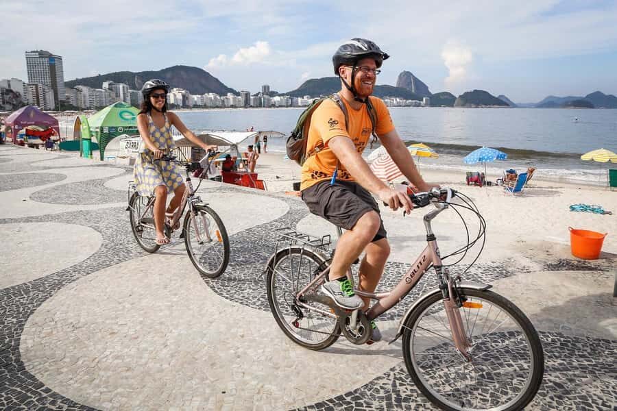 Rio Bike Tour – Discover the Beaches and Lagoon - Leblon Viewpoint and a Coconut Water Break