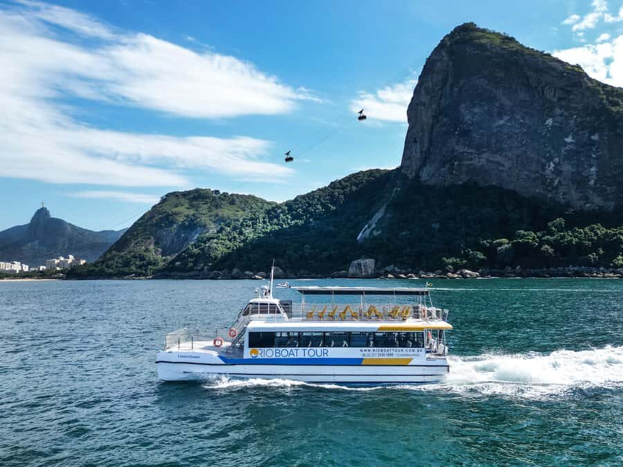 Rio: Boat Tour of Guanabara Bay - From Marina da Glória: What the Start Feels Like