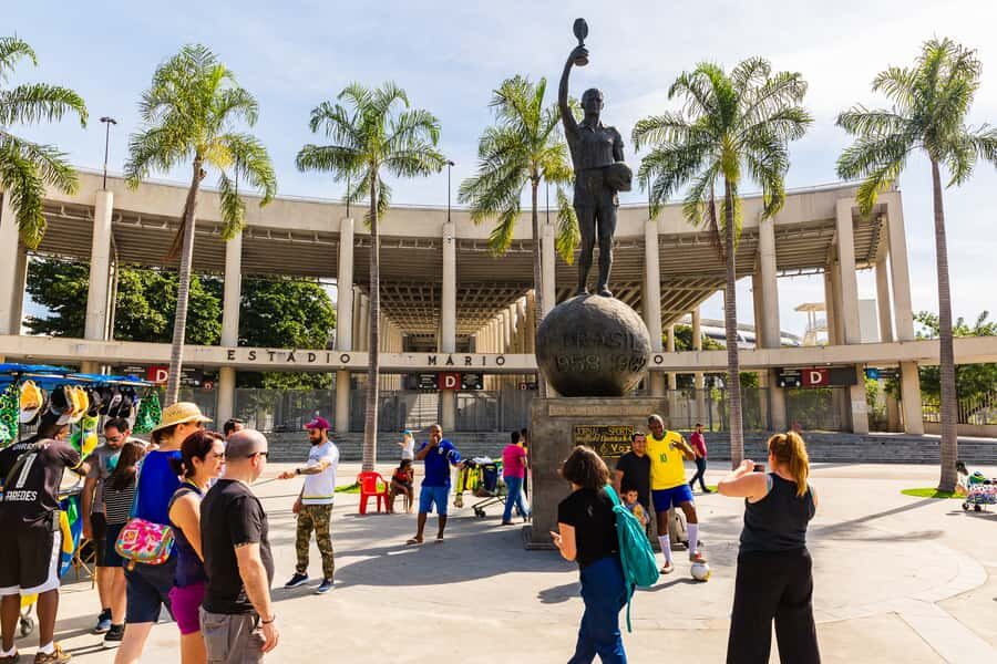 Rio: Christ Redeemer by Train & City Highlights Morning Tour - Entering the Metropolitan Cathedral of Rio de Janeiro