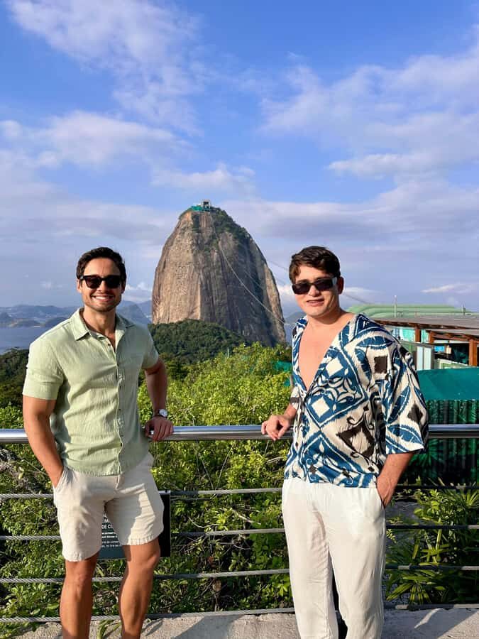 Rio de Janeiro Christ Redeemer by train Sugar Loaf Private - Sugarloaf Mountain with two cable cars (and two different angles)