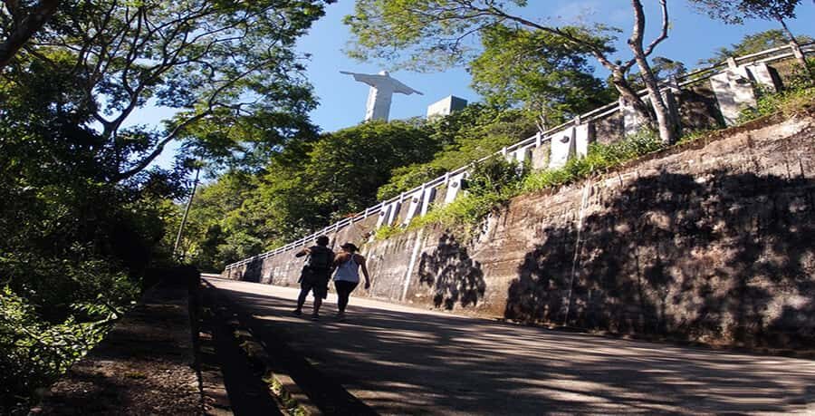 Rio de Janeiro: Christ the Redeemer Guided Hike - Parque Lage start: quick scenery before your legs start working