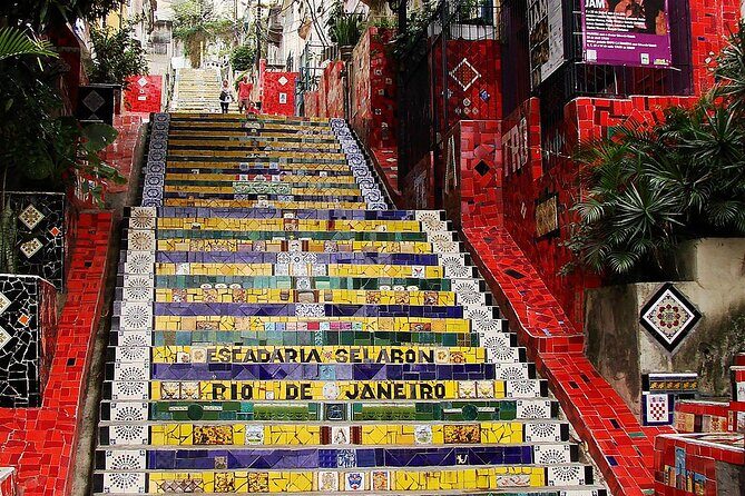 Rio de Janeiro City Tour for One Day - Escadaria Selarón: The 215-Step Photo Magnet