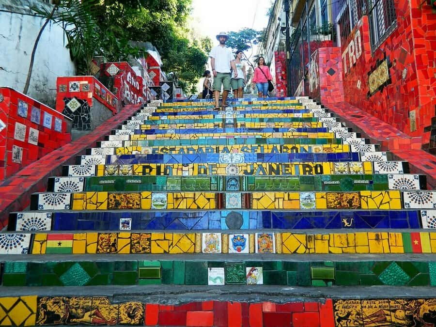 Rio de Janeiro: Half-Day Christ the Redeemer and City Tour - Selarón Steps: The Tile Mosaic You Walk Through