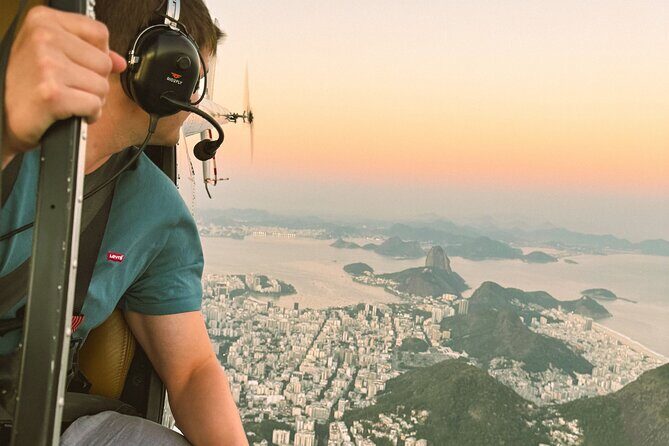 Rio de Janeiro Helicopter Tour without Doors - Tijuca Forest and the Botanical Garden: Green Rio Without Leaving the City