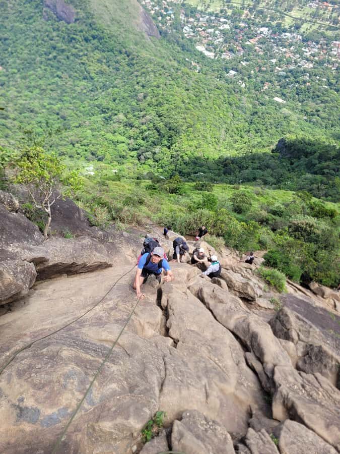 Rio de Janeiro: Pedra da Gávea - guided hike with best views - The summit at Pedra da Gávea: where the 360° payoff happens