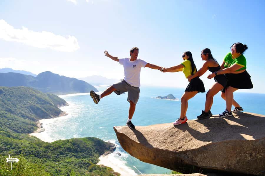 Rio de Janeiro: Pedra do Telégrafo; Grumari/ Prainha Beaches - Grumari Beach: finishing with calm, clear water, and photo-ready shorelines