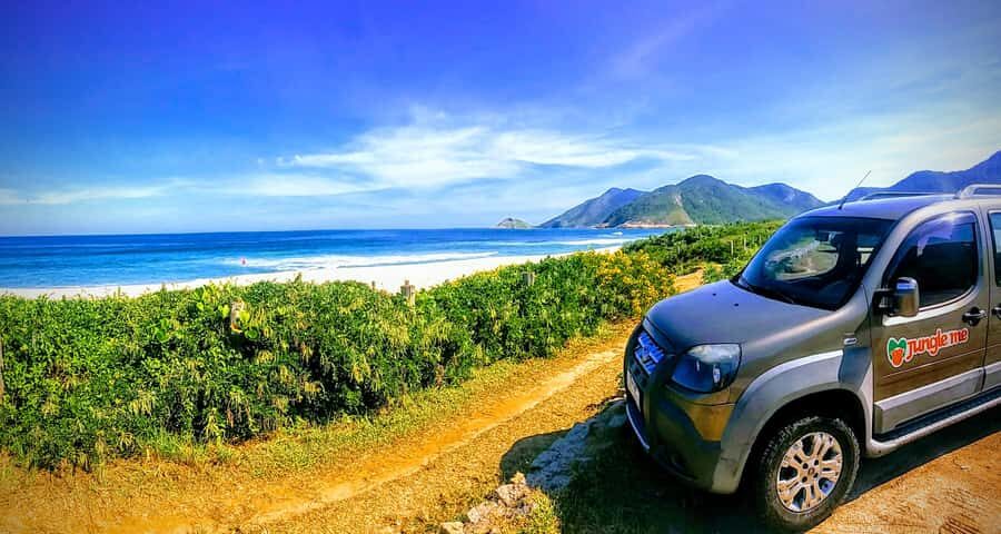 Rio de Janeiro Secluded Beaches: Hike+Swim Prainha & Grumari - Grumari Beach: why you get a longer swim window