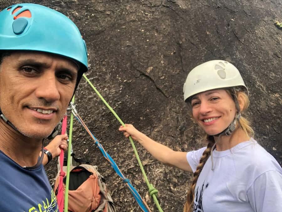 Rio De Janeiro: SUGARLOAF MOUNTAIN HIKE & CLIMB - The way back: hiking downhill and possible cable car support