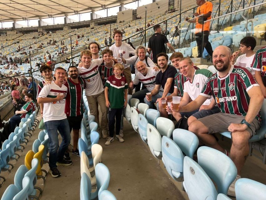 Rio: Fluminense Match at Maracanã with Guide and Ticket - Crowd Control Reality: Staying Together in a Big Match Atmosphere