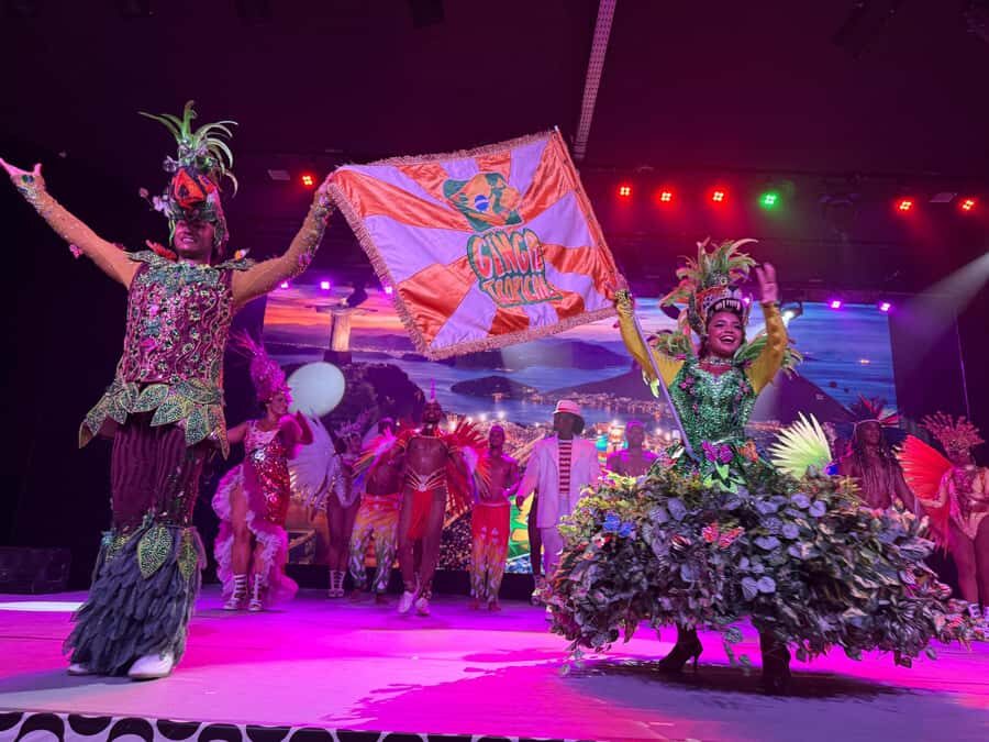 Rio: Ginga Tropical Samba and Folklore Show Ticket - The Samba Class: How You Learn Without Feeling Like a Student